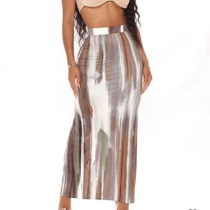 fashion nova maxy skirt new